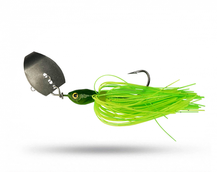 Fin Custom Chatterbaits 10 gr - Chartreuse Bandit i gruppen Fyndlådan hos Örebro Fiske & Outdoor AB (FC Chatter10-Chartreuse B)